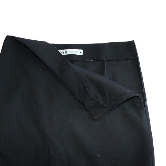 Black Zara High Waisted Skirt Size XS - Picture 3 of 4